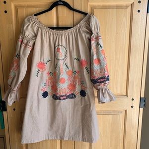 Boutique Off The Shoulder Dress